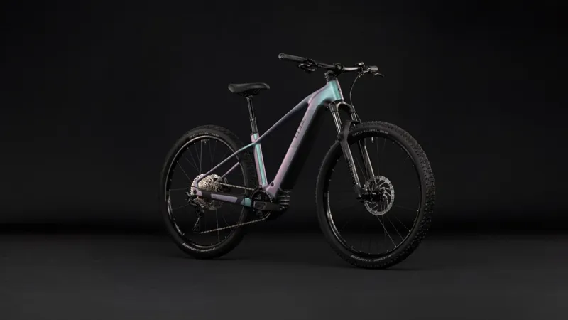 Cube Reaction Hybrid Pro 800Wh Electric Mountain Bike in Polarlight and Black-9