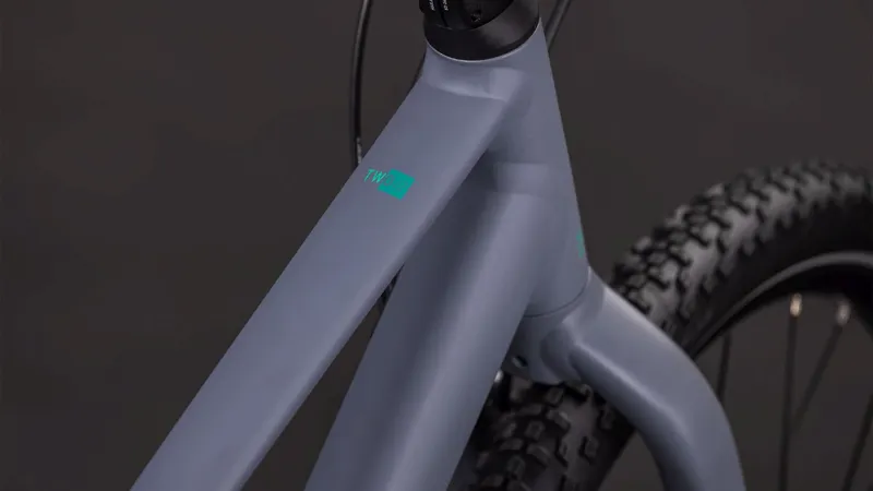 Cube Numove 240 Disc Kids Bike in Lavagrey and Green-3