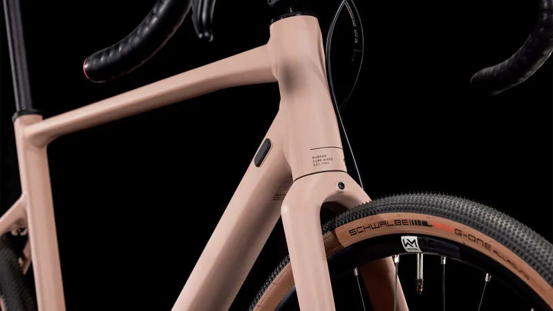 Cube Nuroad EX Gravel Bike in Blushrose and Pink-5