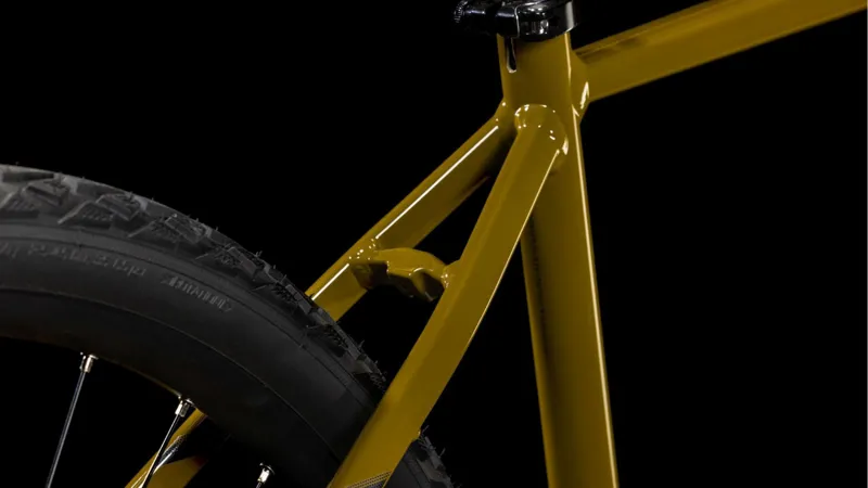 Cube Nature Pro Hybrid Bike in Willowgreen and Black-5