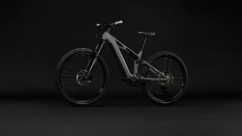 Cube Stereo Hybrid ONE44 HPC Pro 800Wh Electric Full Suspension Mountain Bike in Oldgrey and Black-10
