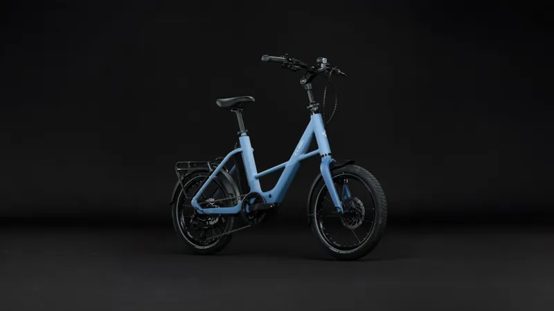 Cube Compact Hybrid 540Wh Electric Hybrid Bike in Thistleblue and Blue-9