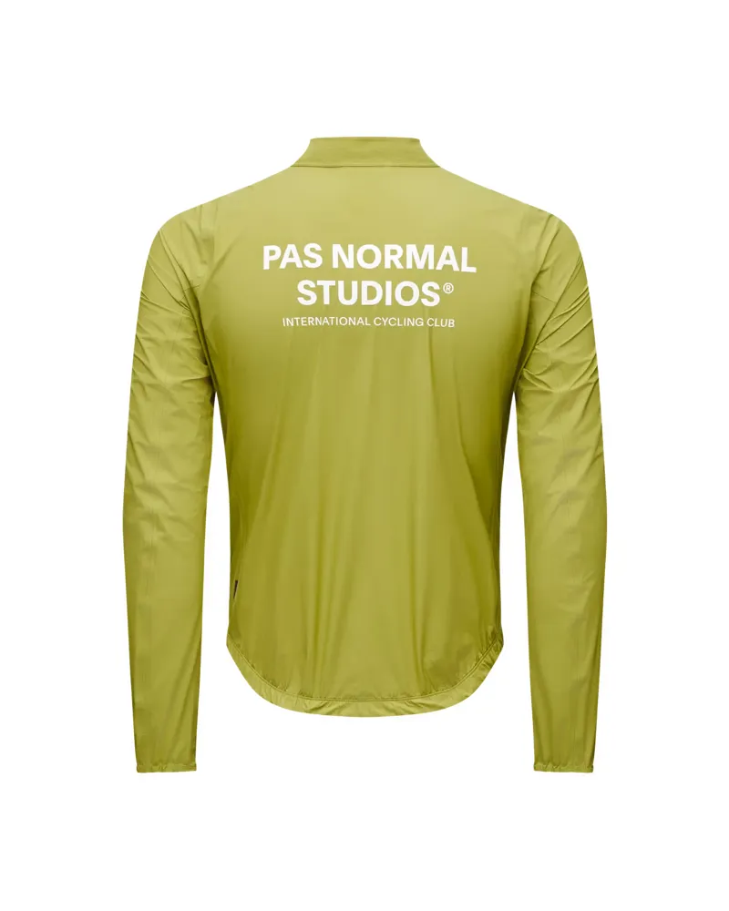 Pas Normal Studios Mechanism Rain Jacket in Moss Green-1