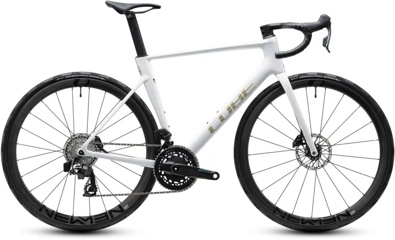 Cube Litening Air C:68X Pro Road Bike in Chalkyfibre and Gold