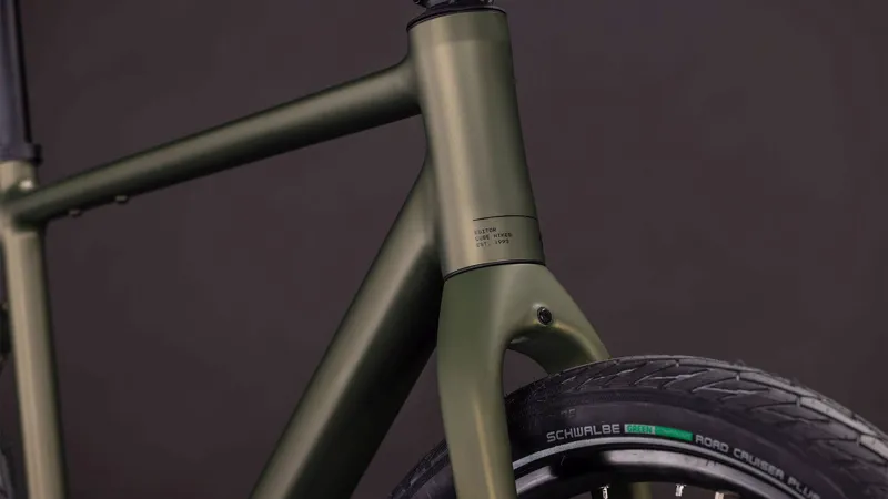 Cube Editor One Hybrid Bike in Reedgreen and Black-3