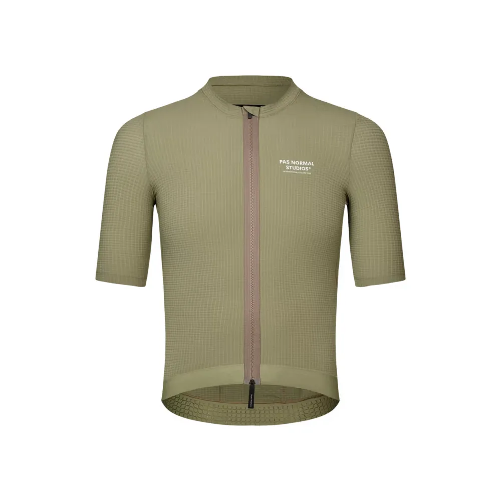 Pas Normal Studios Escapism Jersey In Light Olive