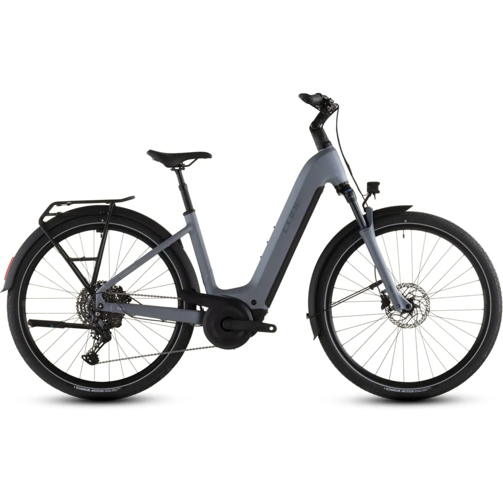 Team Cycles Cube Touring Hybrid Pro EE 800Wh Electric Hybrid Bike in Pearlgrey and Grey | Interest FREE Finance & Online Refund Policy.