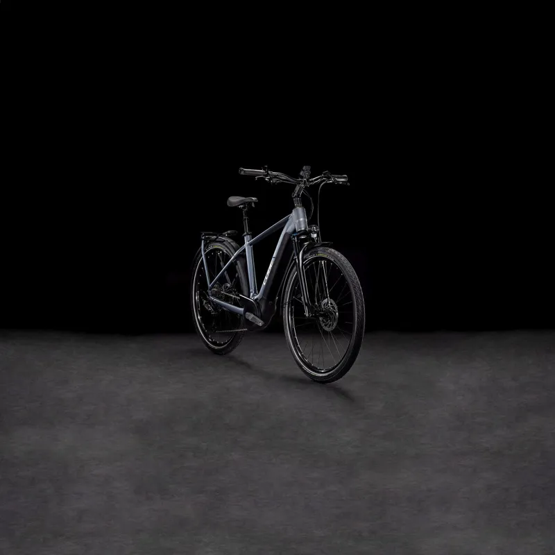 Cube Touring Hybrid Pro 625Wh Electric Hybrid Bike in Metallicgrey and Chrome-6