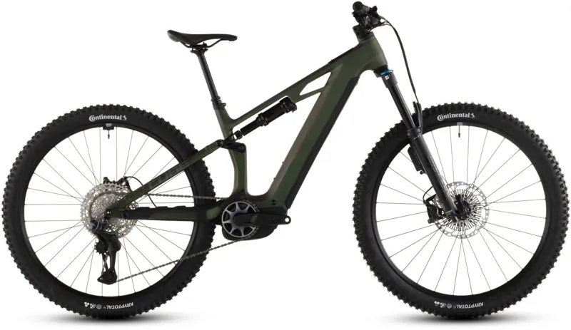 Cube Stereo Hybrid ONE44 HPC SLX EVO 800Wh Electric Full Suspension Mountain Bike in Stellargrey
