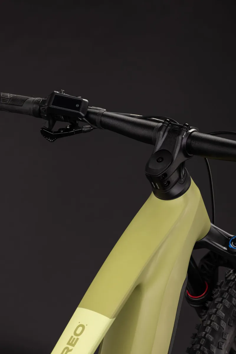 Cube Stereo Hybrid ONE44 Pro 800Wh Electric Full Suspension Mountain Bike in Softwillow and Green-6