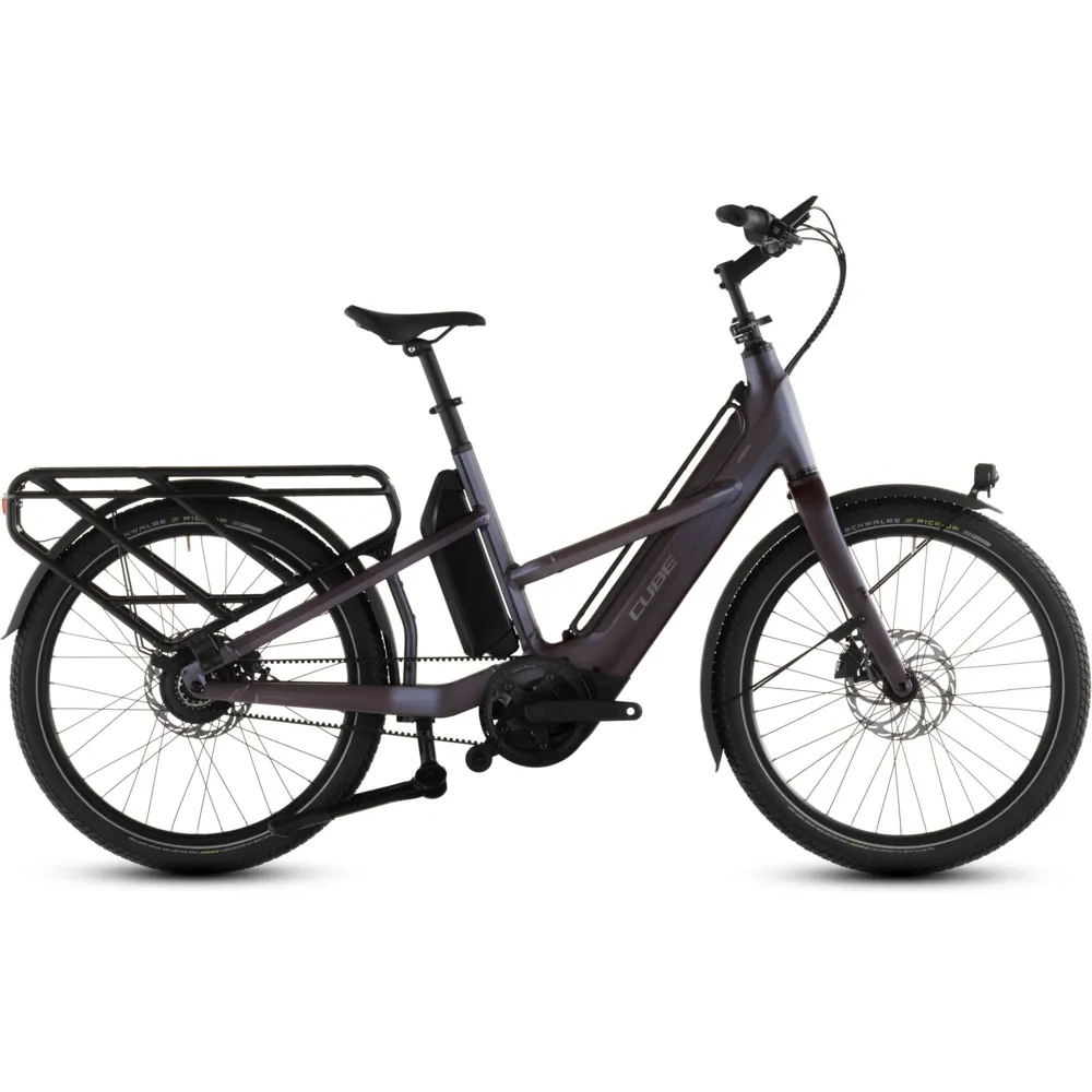 Team Cycles Cube Longtail Hybrid Comfort 800Wh Electric Cargo Bike in Mineralgrey and Reflex | Interest FREE Finance & Online Refund Policy.