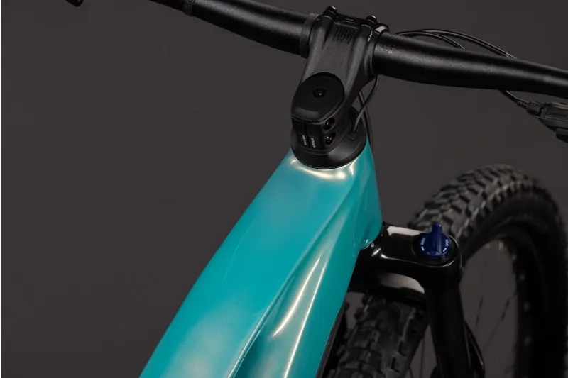 Cube Reaction Hybrid Performance 720Wh Electric Hybrid Bike in Maldivian and Black-4