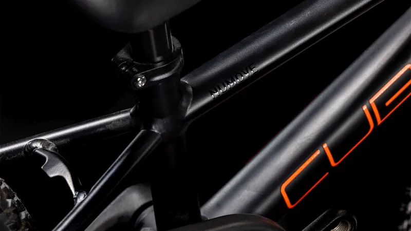 Cube Numove 120 RT 12 Inch Kids Bike in Black and Orange-5