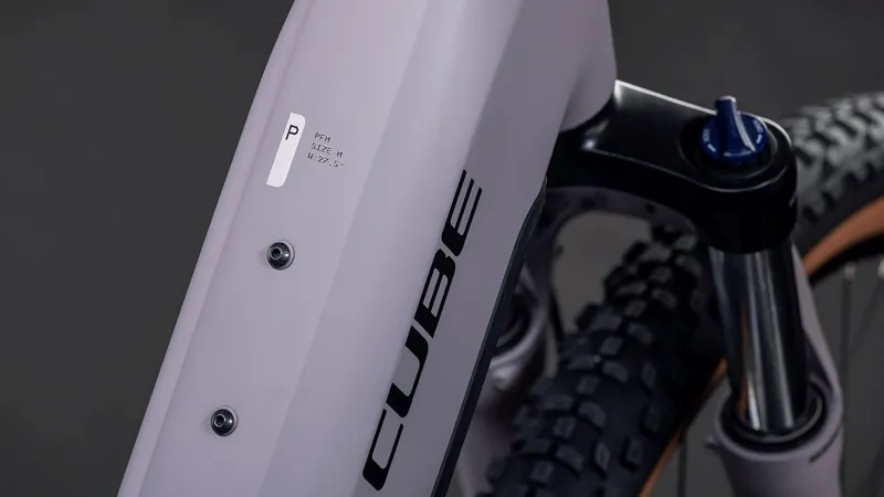 Cube Reaction Hybrid Performance EE 600Wh Electric Mountain Bike Plumgrey and Black-5