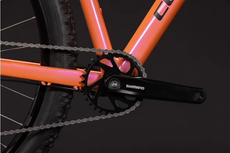 Cube Aim ONE Mountain Bike in Salmon and Black-4