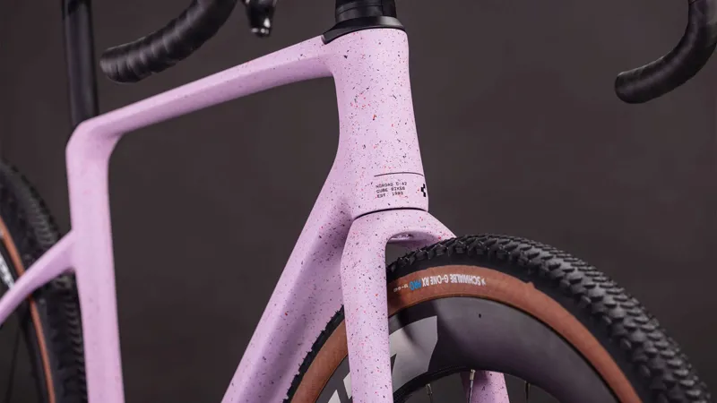 Cube Nuroad C:62 SLX Gravel Bike in Rhodonite and Orange-5