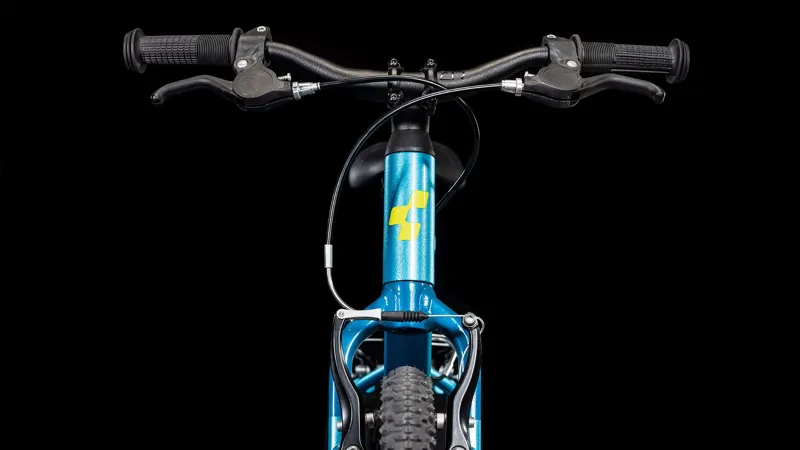 Cube Numove 180 18 Inch Kids Bike in Blue and Lime-4