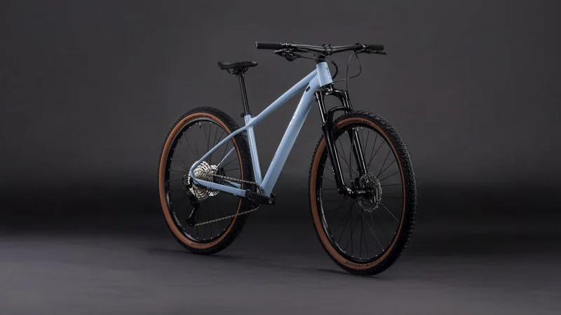 Cube Attention Pro Mountain Bike in Iceblue and Prism-6