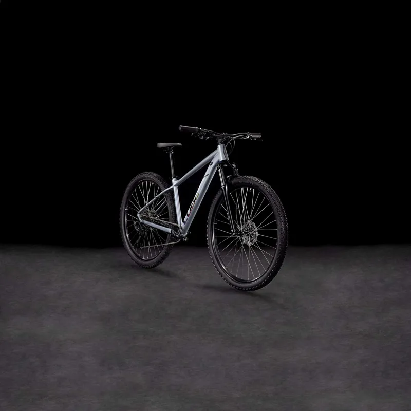 Cube Aim Race Hardtail Mountain Bike in Grey and Black-8