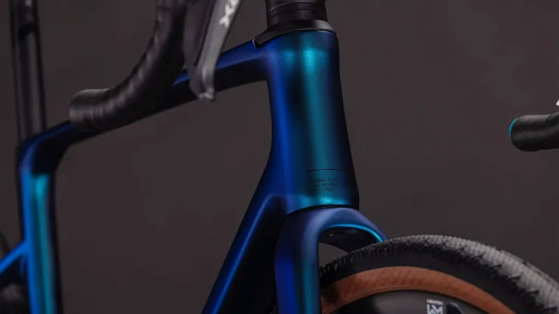 Cube Nuroad C:62 Race Gravel Bike in Nebula and Blue-4
