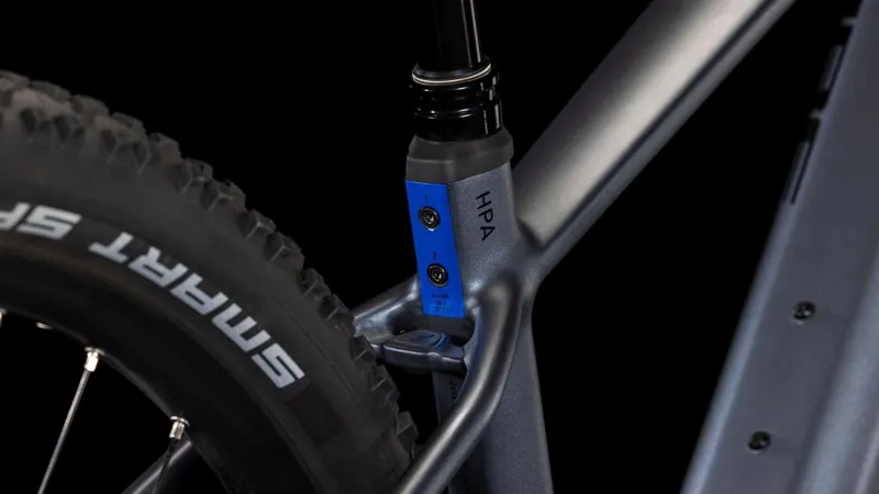 Cube Reaction Hybrid Pro 800Wh Electric Mountain Bike in Metallicgrey and Black-5