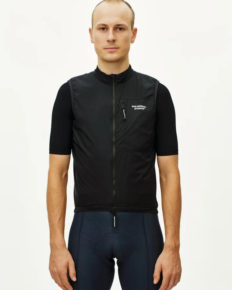 Pas Normal Studios Essential Insulated Gilet in Black-6