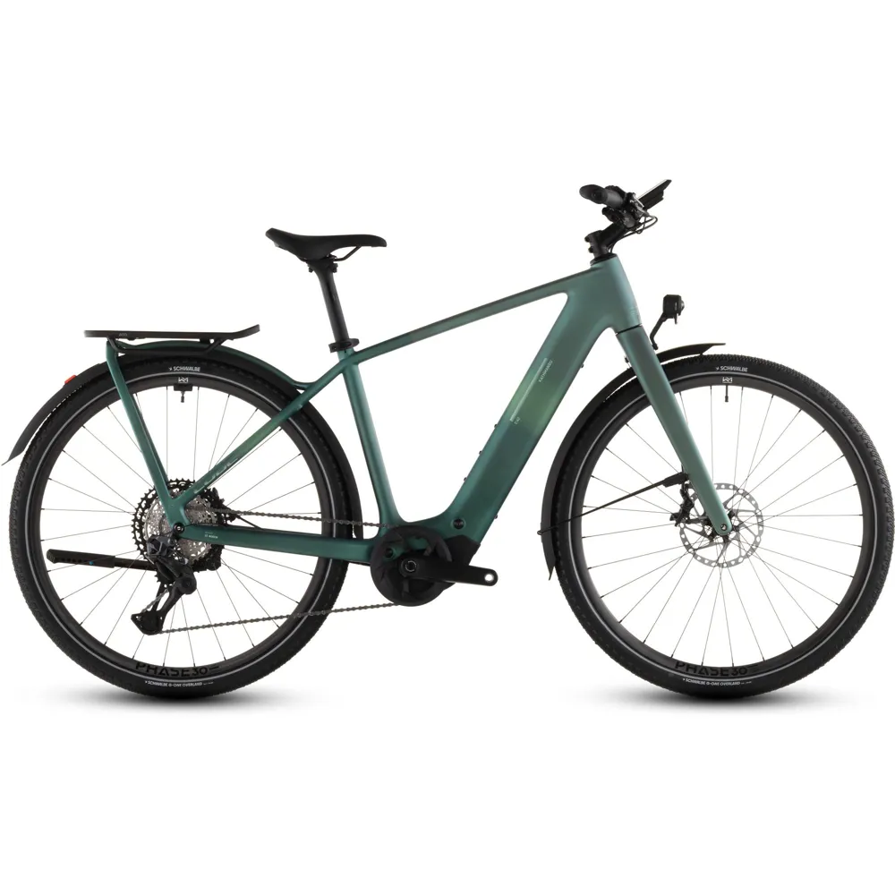 Team Cycles Cube Kathmandu Hybrid C:62 SLT 400Wh Electric Hybrid Bike in Seafoam and Chrome | Interest FREE Finance & Online Refund Policy.