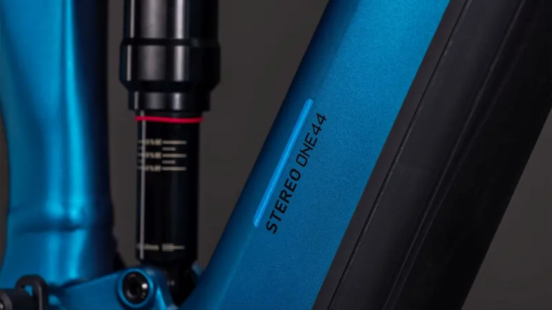 Cube Stereo Hybrid ONE44 EX 800Wh Electric Full Suspension Mountain Bike in Electricblue and Blue-5