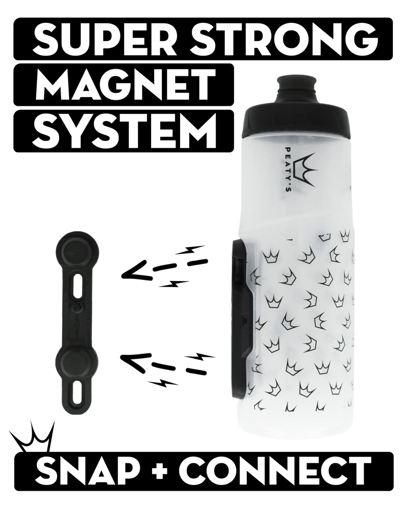 Peatys Fidlock Lockin Bottle Clear Topo - 600ml-4