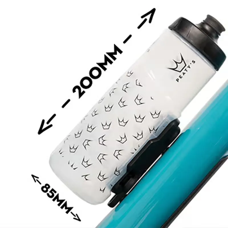 Peatys Fidlock Lockin Bottle Clear Topo - 600ml-5