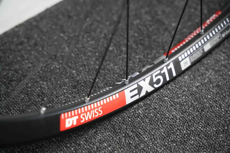 DT Swiss EX511 and Black Hope Pro 5 Handbuilt Wheelset - 29/27.5 Boost Mullet-6