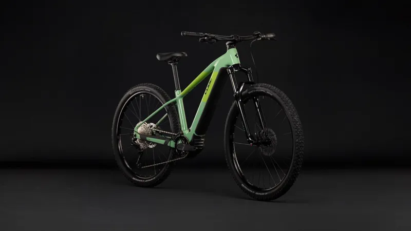 Cube Reaction Hybrid ONE 720Wh Electric Mountain Bike in Cactus and Black-9