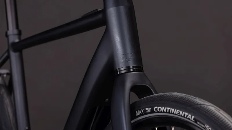 Cube Editor Hybrid Pro 400Wh Eelctric Hybrid Bike in Coal and Prism-5