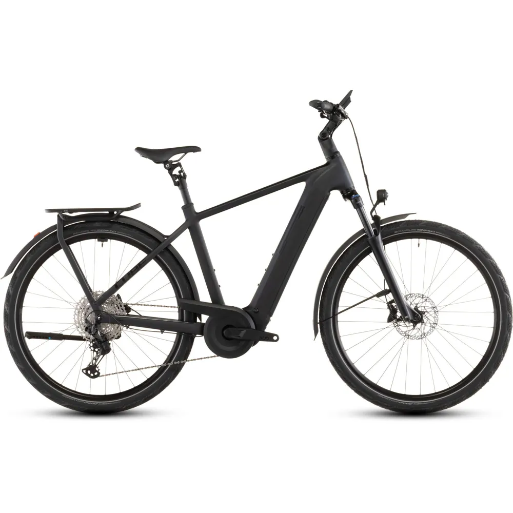 Team Cycles Cube Kathmandu Hybrid Pro 800Wh Electric Hybrid Bike in Coal and Black | Interest FREE Finance & Online Refund Policy.