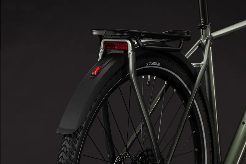 Cube Kathmandu SLT Hybrid Bike in Flashgrey and Chrome-8