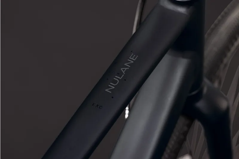 Cube Nulane Deluxe EXC Hybrid Bike in Grey and Chrome-4