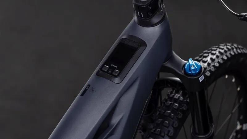 Cube Stereo Hybrid ONE44 HPC SLX 800Wh Full Suspension Mountain Bike in Slabgrey and Orange-6