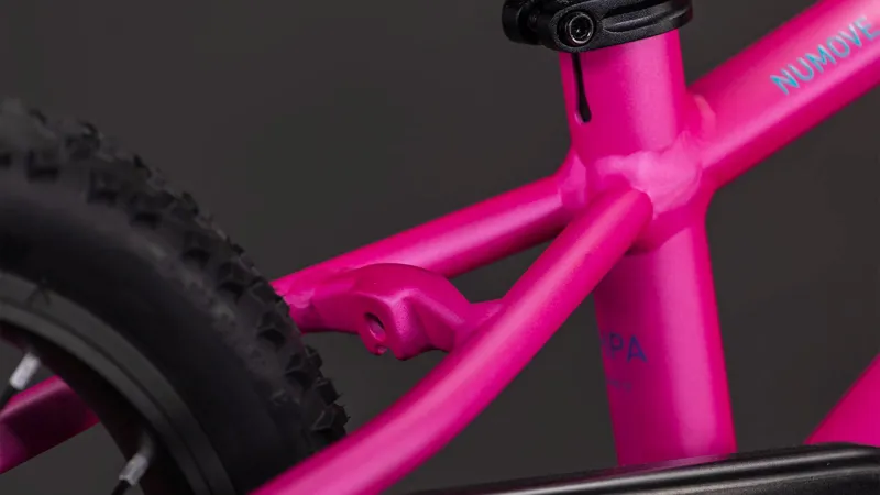 Cube Numove 120 RT Kids Bike in Fucsia and Pink-5