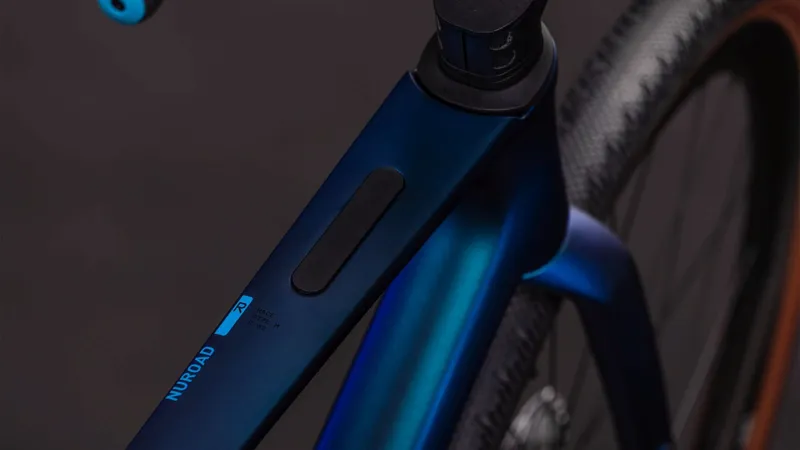Cube Nuroad C:62 Race Gravel Bike in Nebula and Blue-5