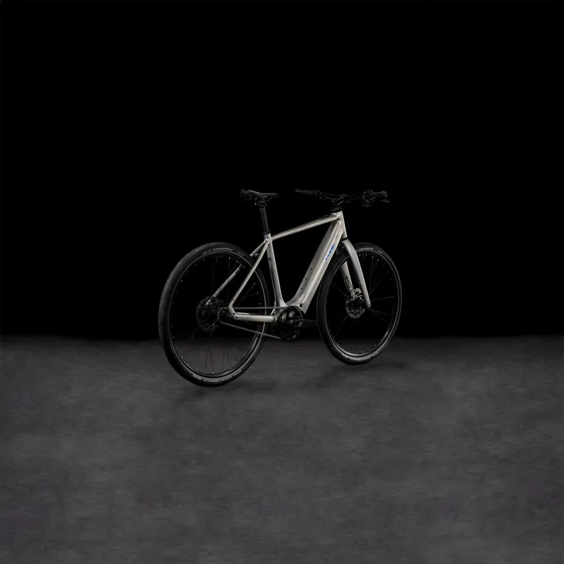 Cube Editor Hybrid SLX 400x 400Wh Electric Hybrid Bike in Sleekgrey and Spectral-8