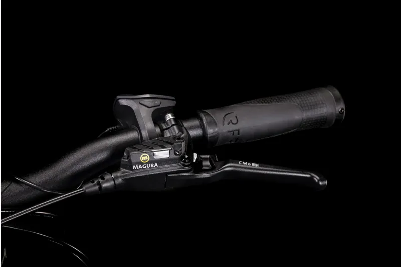 Cube Cargo Dual Hybrid 1000Wh Electric Cargo Bike in Blue and Lime-6