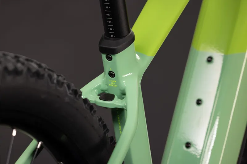 Cube Reaction Hybrid ONE 720Wh Electric Mountain Bike in Cactus and Black-4