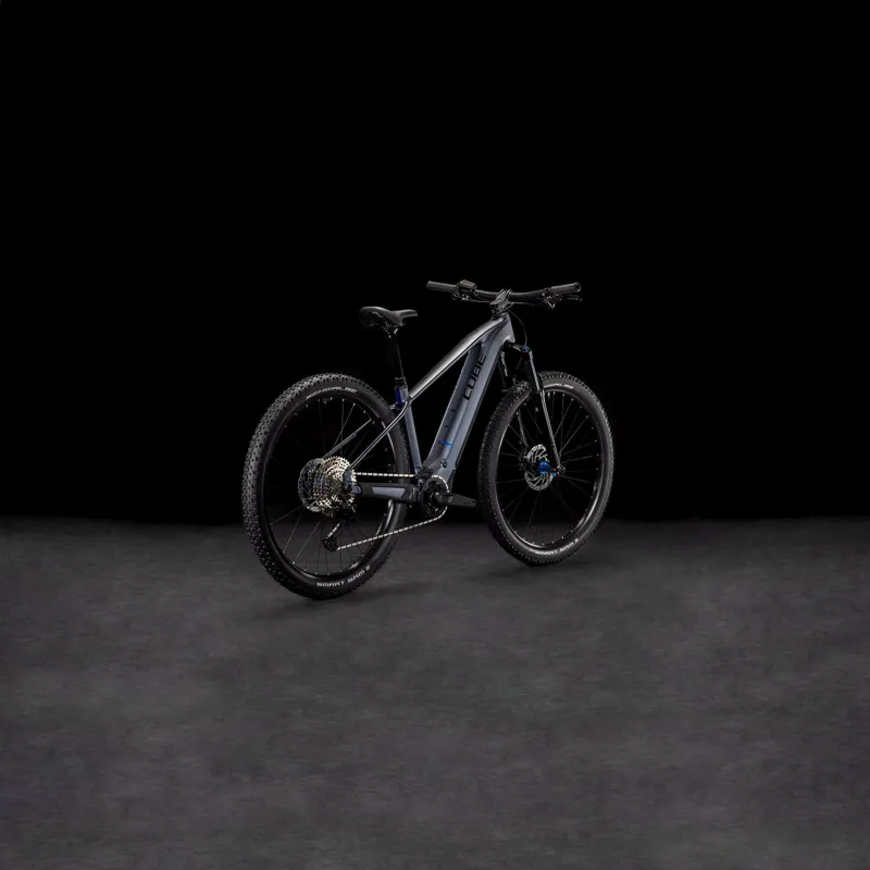 Cube Reaction Hybrid Pro 600Wh Electric Mountain Bike in Metallicgrey and Black-6
