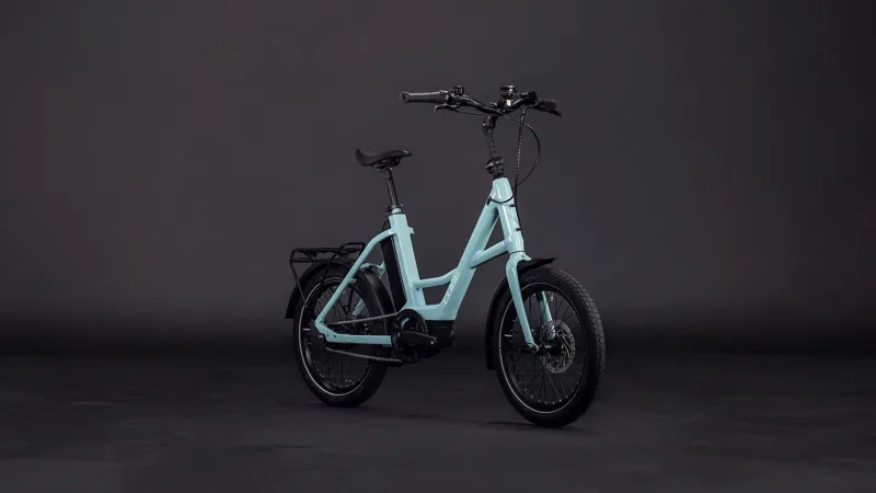 Cube Compact Hybrid Comfort 545Wh Electric Hybrid Bike in Skylightblue and Blue-6