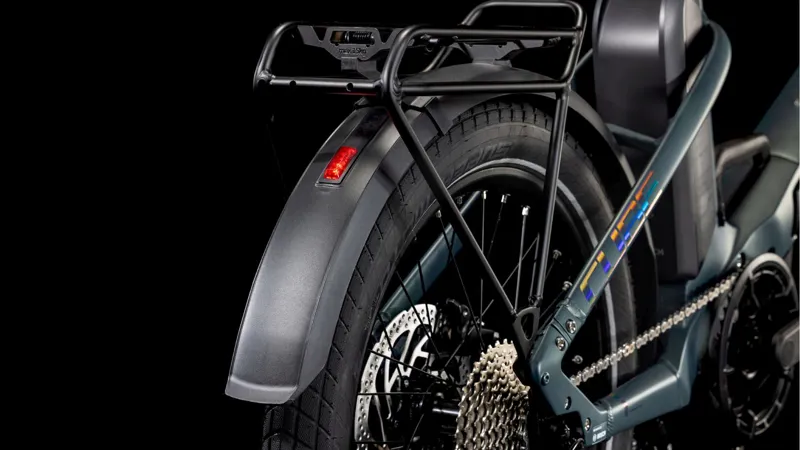 Cube Fold Hybrid 500Wh Electric Folding Bike in Sagebrushgreen and Prizm-5