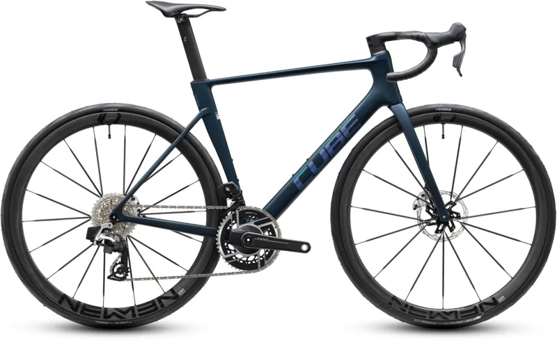 Cube Litening Air C:68X SLX Road Bike in Liquidblue and Crisscross