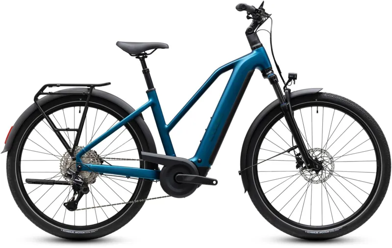 Cube Touring Hybrid Pro T 800Wh Electric Hybrid Bike in Electricblue and Prizm