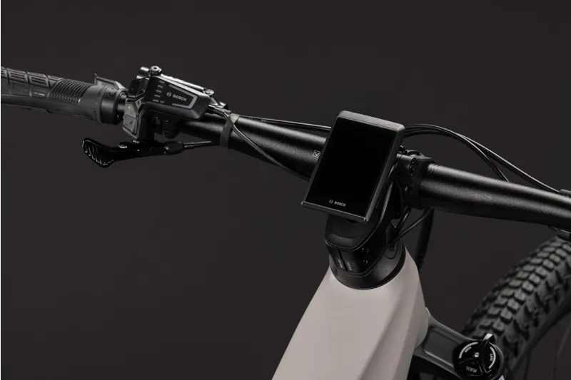 Cube Stereo Hybrid ONE44 SLX 800Wh Electric Full Suspension Mountain Bike in Oatgrey and Grey-6