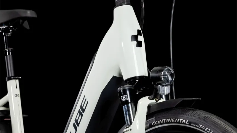 Cube Supreme Hybrid One EE 500Wh Electric Hybrid Bike in Desertstone and Black-5