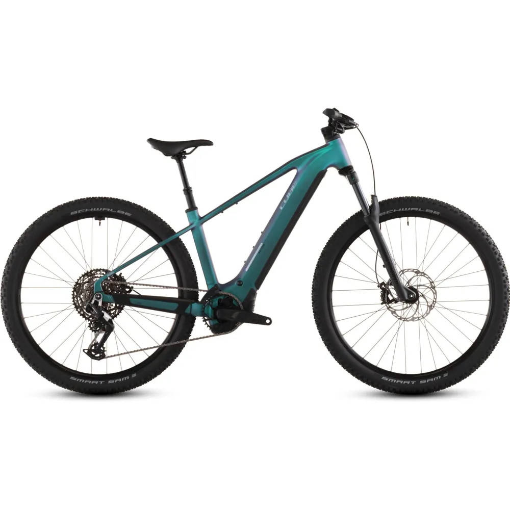 Team Cycles Cube Reaction Hybrid Race 800Wh Electric Mountain Bike in Polarlight and Prism | Interest FREE Finance & Online Refund Policy.